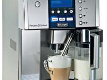 Rating of coffee machines for a home with a cappuccino machine