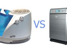The main differences between a humidifier and a purifier