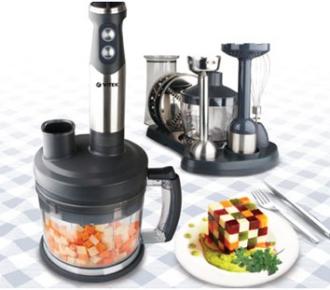 Food processor with dice function