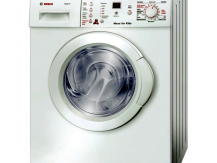 What do the icons on the Bosch washing machine mean