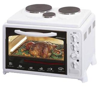 Electric stoves for a summer residence - compactness and power