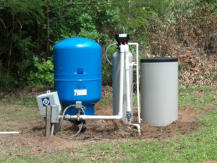 Filters for water purification in the country