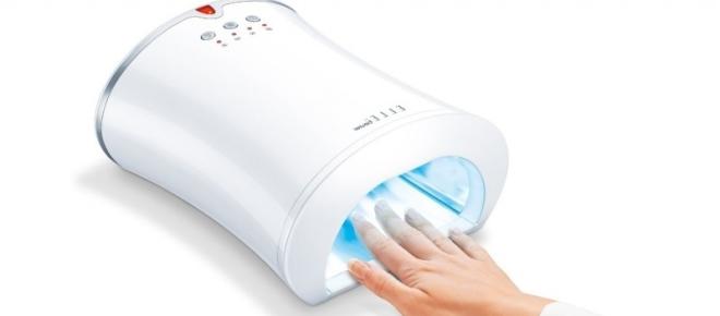 Dry shellac one-two-three: lamps for polymerization