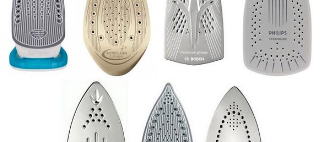 Which iron is better to buy - with a ceramic sole or steel?