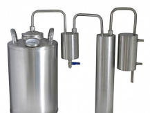Original device - bubbler replaces the steam tank