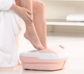 Massage foot baths - getting rid of fatigue