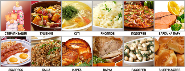 multicooker functions