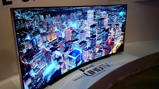 curved tv