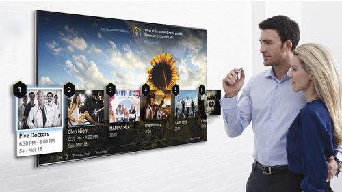 couple chooses tv
