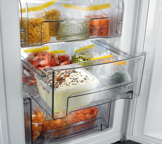 food in the refrigerator
