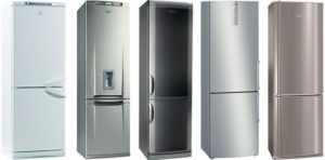 Types of refrigerators