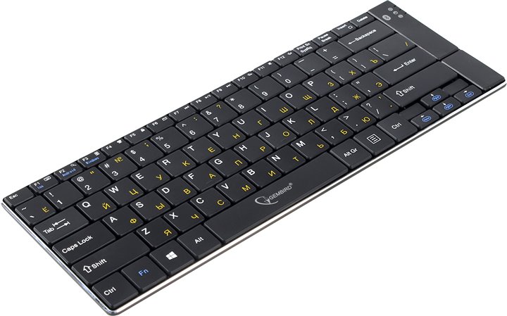 Gembird KB-316BT-RU Black Bluetooth