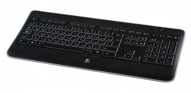Logitech Wireless Illuminated Keyboard K800 Black USB