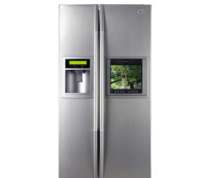 standard refrigerator width