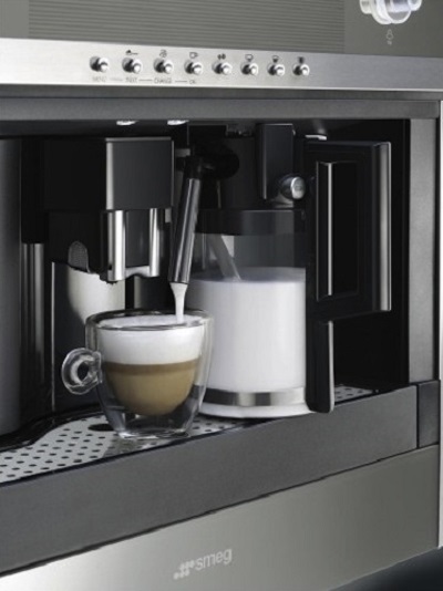 recessed coffee machine