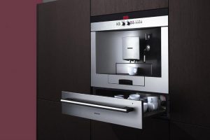 Recessed coffee machine