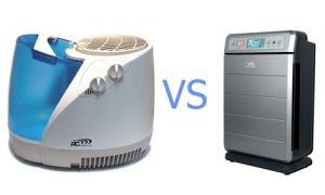 what is the difference between an air humidifier and an air purifier
