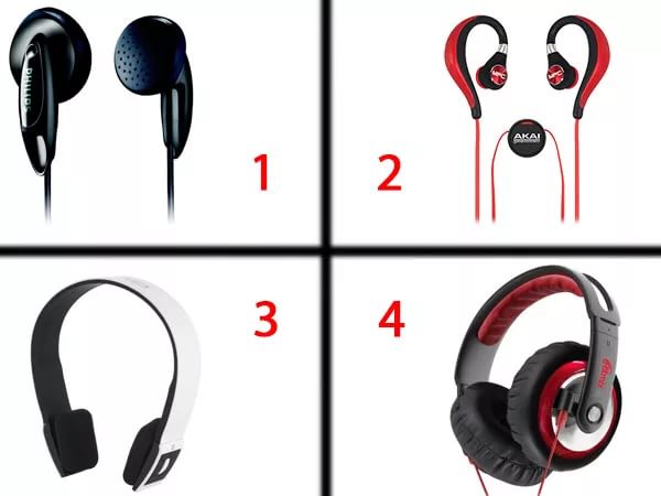 types of headphones