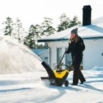 Gasoline snow blowers - ideal help in the fight against skidding