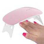 Choose a mini lamp for gel polish