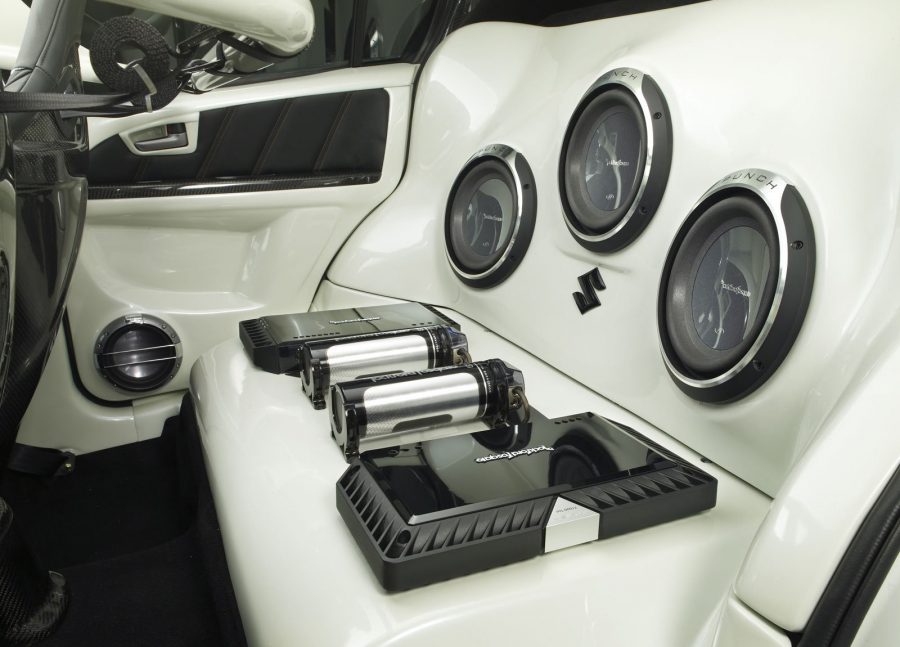 Acoustics in a car